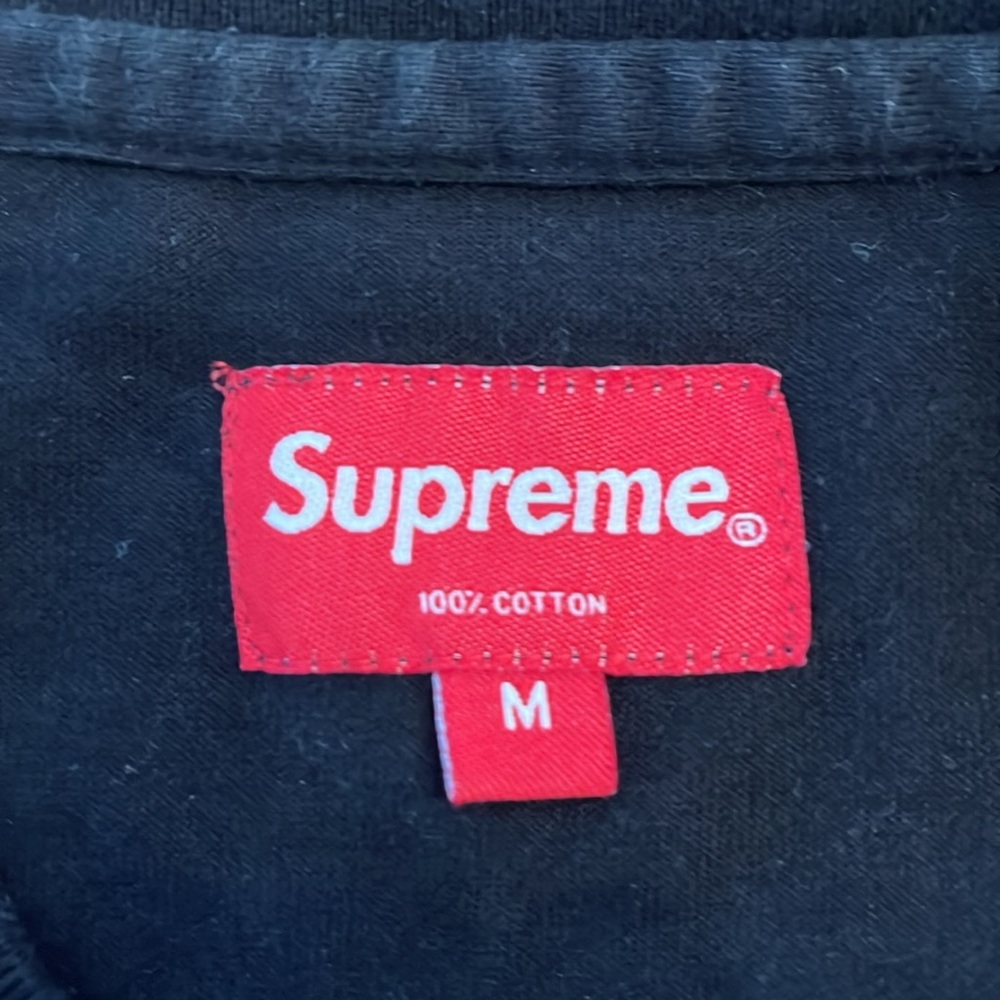Black Supreme Long Sleeve T Shirt - Picture 3 of 5